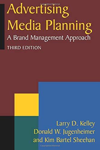 Advertising Media Planning: A Brand Management Approach