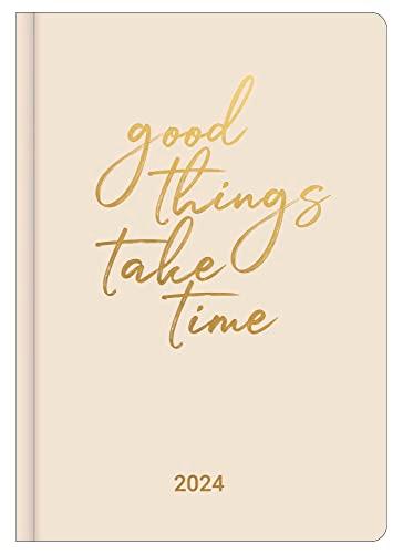 TIME 2024 - Diary - Buchkalender - Taschenkalender - 14,8x21: Booklet Diary GlamLine