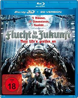 Flucht in die Zukunft - Nazi Ufo's greifen an  (inkl. 2D-Version) [3D Blu-ray]