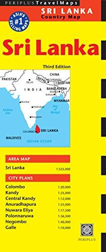 Periplus Editors: Sri Lanka Travel Map (Periplus Travel Maps: Country Map)