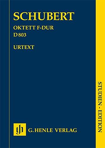 Oktett F-dur D 803; Studien-Edition