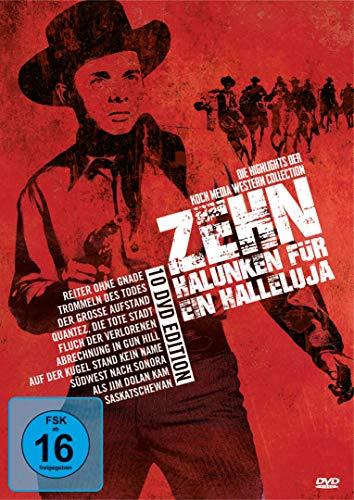 Zehn Halunken für ein Halleluja - Die Besten aus dem Westen [10 DVDs]