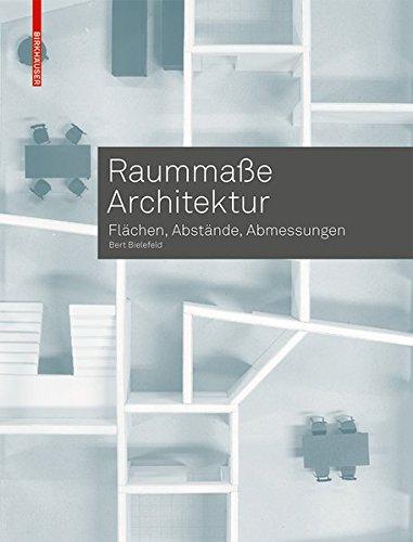 Raummaße Architektur: Flächen, Abstände, Abmessungen