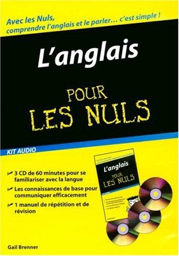 L'anglais pour les nuls : kit audio