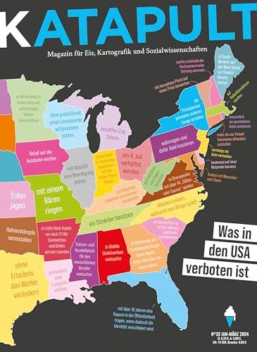 KATAPULT Magazin Ausgabe 32: Was in den USA verboten ist