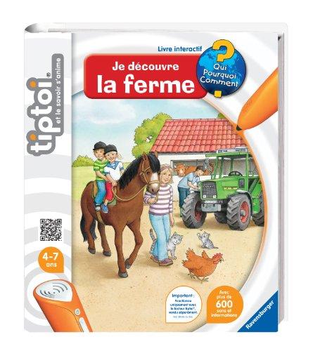 RAVENSBURGER Tiptoi Livre Je Découvre La Ferme