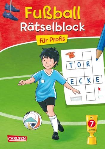 Fußball-Rätselblock für Profis: ab 7 Jahre