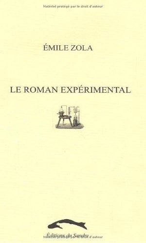 Le roman expérimental