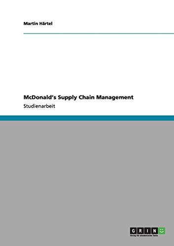 McDonald's Supply Chain Management