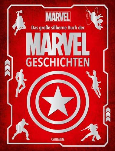 Marvel: Das große silberne Buch der MARVEL-Geschichten: Vorlesebuch mit 5-Minuten-Geschichten zu vielen verschiedenen Disney-Helden und -heldinnen (Die großen goldenen Bücher von Disney)