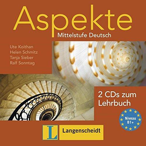 Aspekte 1 (B1+): Mittelstufe Deutsch. 2 Audio-CDs zum Lehrbuch