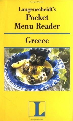 Pocket Menu Reader Greece (Langenscheidt Pocket Menu Reader)