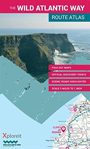 Wild Atlantic Way Route Atlas: Ireland's Journey West (Xploreit Maps)