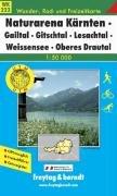 Naturarena Kärnten-Gailtal-Gitschtal-Lesachtal-Weissensee-Oberes Drautal. Wanderkarte. 1 : 50 000.