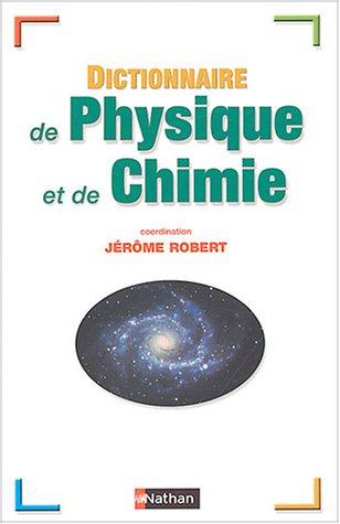 Dictionnaire de physique et de chimie