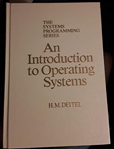 Introduction to Operating Systems