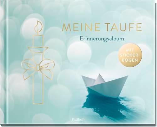 Meine Taufe: Erinnerungsalbum. Mit Stickerbogen | Album zum Selbstgestalten mit persönlichen Glückwünschen | Geschenk zur Taufe für Jungen und Mädchen