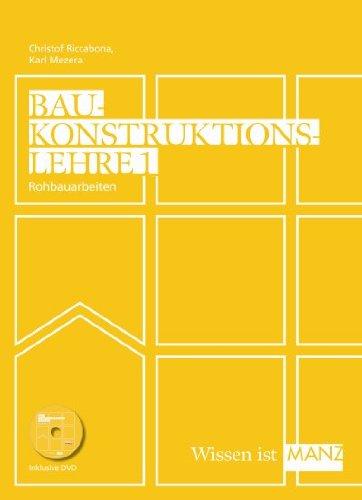 Baukonstruktionslehre 1 mit DVD: Rohbauarbeiten