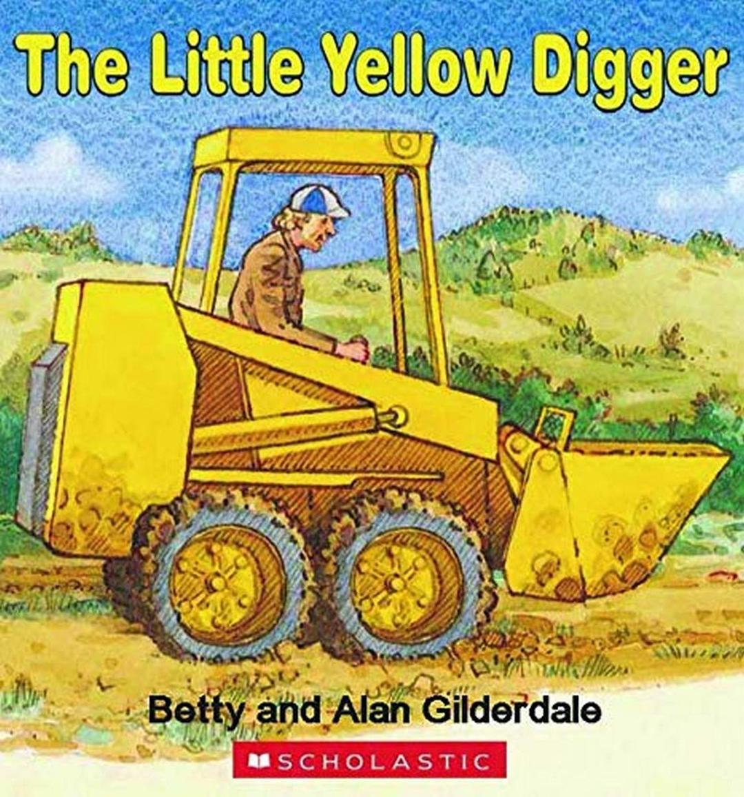 The Little Yellow Digger [Board book]