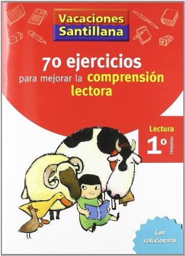 Vacaciones Santillana, lectura, comprensión lectora, 1 Educación Primaria. Cuaderno