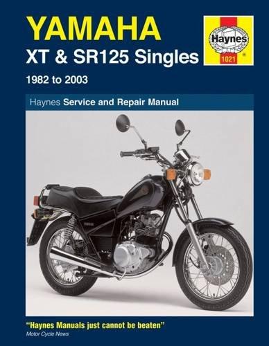 Yamaha XT and SR125 Singles Service and Repair Manual: 1982 to 2003 (Haynes Service and Repair Manuals)