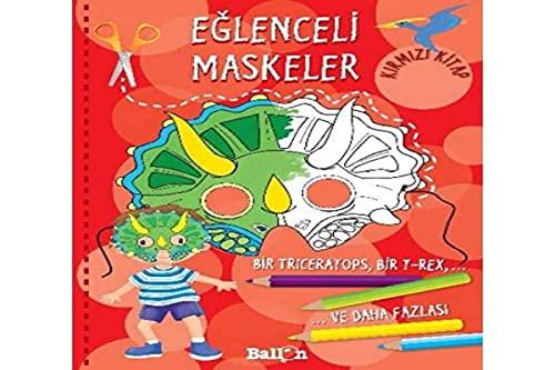 Eğlenceli Maskeler Kırmızı Kitap