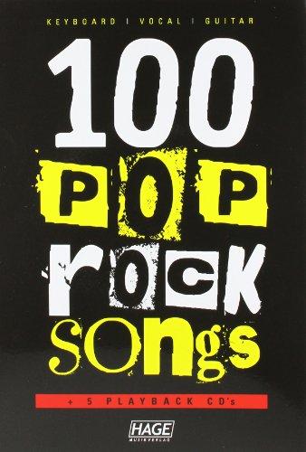 100 Pop Rock Songs + 5 CDs: Hits, die Musikgeschichte geschrieben haben und jeden mitreißen