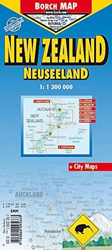 Neuseeland / New Zealand 1 : 1 300 000 (Borch Map)