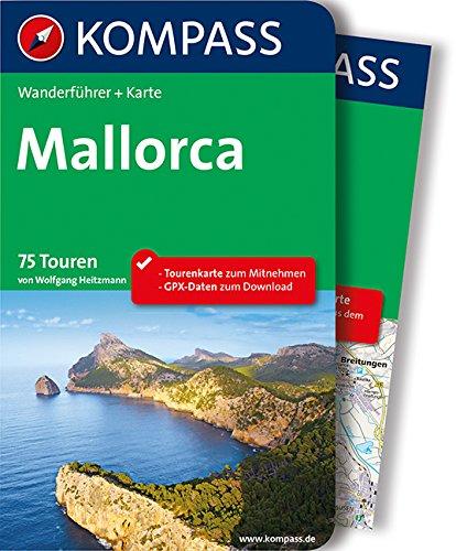 Mallorca: Wanderführer mit Extra Tourenkarte zum Mitnehmen.