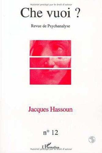 Che vuoi ? nouvelle série, n° 12. Jacques Hassoun