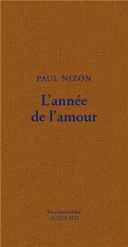 L'année de l'amour