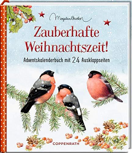 Zauberhafte Weihnachtszeit: Adventskalenderbuch mit 24 Ausklappseiten