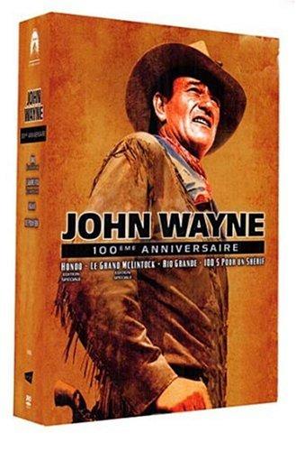 Coffret John Wayne 4 DVD : Hondo , MacLintock , Rio Grande , 100$ pour un shérif [FR Import]