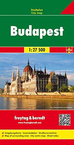 Freytag Berndt Stadtpläne, Budapest Gesamtplan - Maßstab 1:27 500