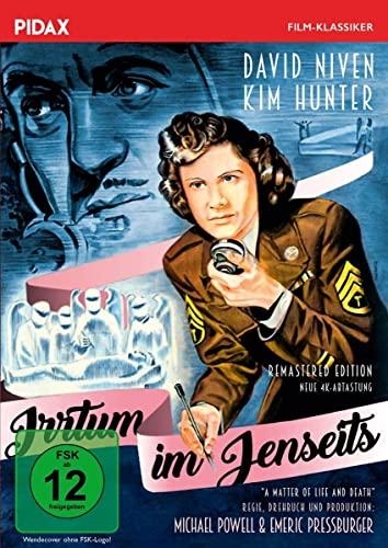 Irrtum im Jenseits - Remastered Edition / Neue 4K-Restauration (A Matter of Life and Death) / Kultfilm mit Starbesetzung (Pidax Film-Klassiker)