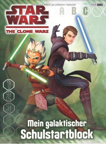 Star Wars The Clone Wars Schulstartblock: Mein galaktischer Schulstartblock