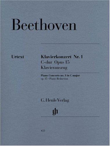 Konzert für Klavier und Orchester Nr. 1 C-dur op. 15; Klavierauszug