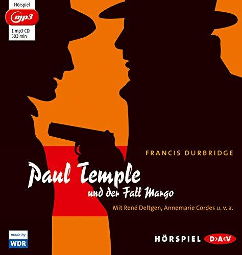 Paul Temple und der Fall Margo (mp3-Ausgabe): Hörspiel mit René Deltgen, Annemarie Cordes u.v.a. (1 mp3-CD)