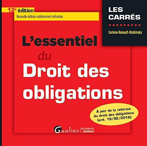 L'essentiel du droit des obligations