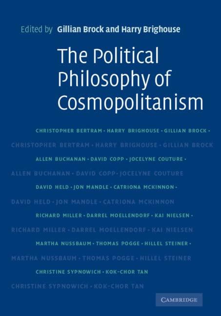 The Political Philosophy of Cosmopolitanism