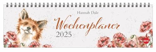 Hannah Dale : Wochenquerplaner 2025: Süße Tiere machen diesen Kunstkalender zu etwas Besonderem. Praktischer Wochen-Kalender 2025 im Querformat für ... Dekoration zu Hause. (Tisch-Querplaner Heye)