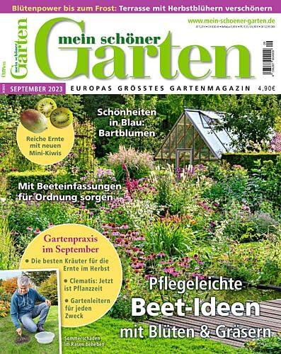 Mein schöner Garten 9/2023 "Pflegeleichte Beet-Ideen"