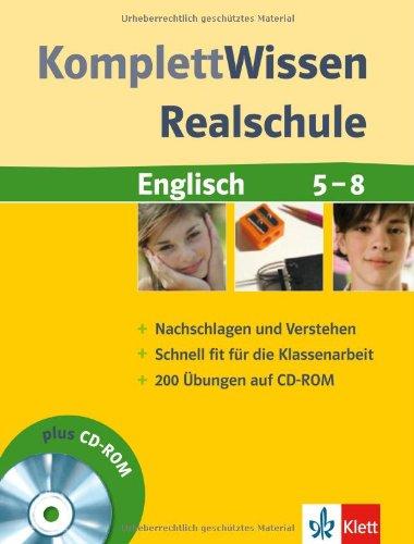 KomplettWissen Realschule Englisch 5.-8. Klasse. Mit CD-ROM