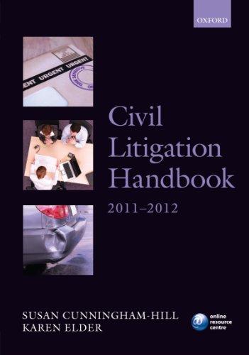 Civil Litigation Handbook 2011-12 (Legal Practice Course Guide)