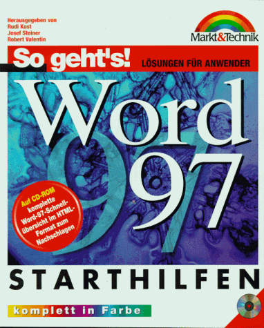 So geht's, Lösungen für Anwender, Word 97, m. CD-ROM