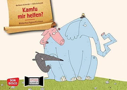 Kamfu mir helfen? Kamishibai Bildkartenset.: Bildkarten für unser Erzähltheater. Eine witzige Bilderbuch-Geschichte über Freundschaft, Sprachfehler ... für unser Erzähltheater)