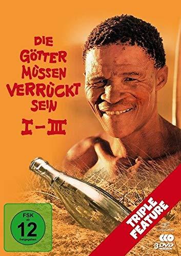 Die Götter müssen verrückt sein I-III Triple Feature [3 DVDs]