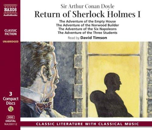 Return of Sherlock Holmes, 3 Audio-CDs