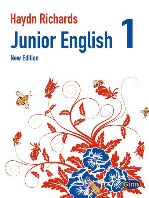 Junior English Book 1 new Edition (Junior English for India New Edition)