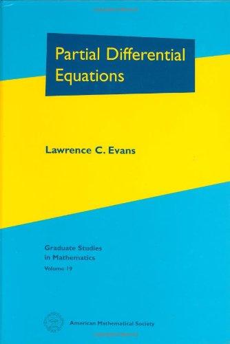 Partial Differential Equations. Graduate Studies in Mathematics